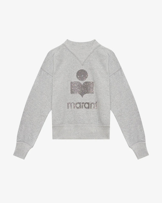 Sweatshirt Moby Femme Gris-Argenté